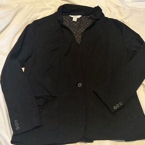Old Navy Single Button Ponte Knit Blazer / XL